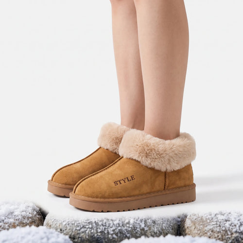 FluffStep  - Stivaletti Invernali Donna Con Suola Spessa Uso Quotidiano