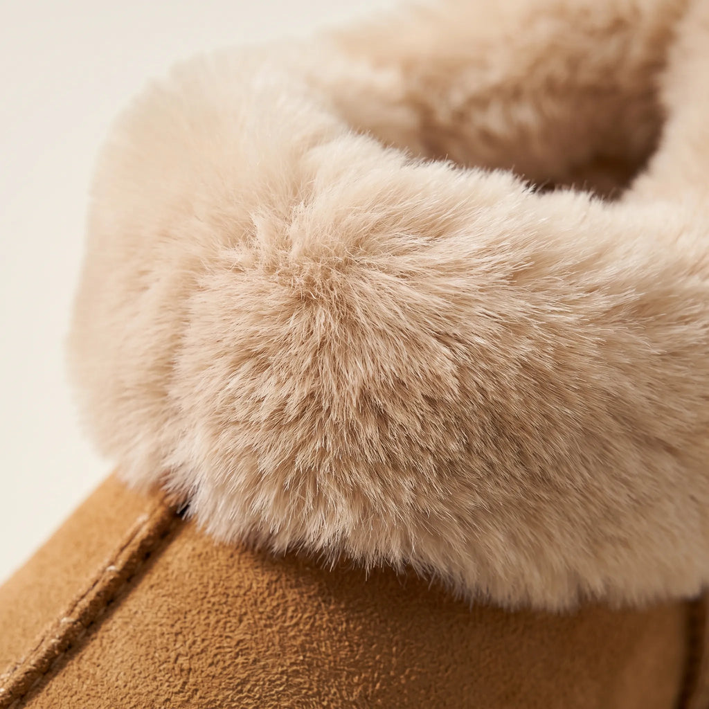 FluffStep  - Stivaletti Invernali Donna Con Suola Spessa Uso Quotidiano