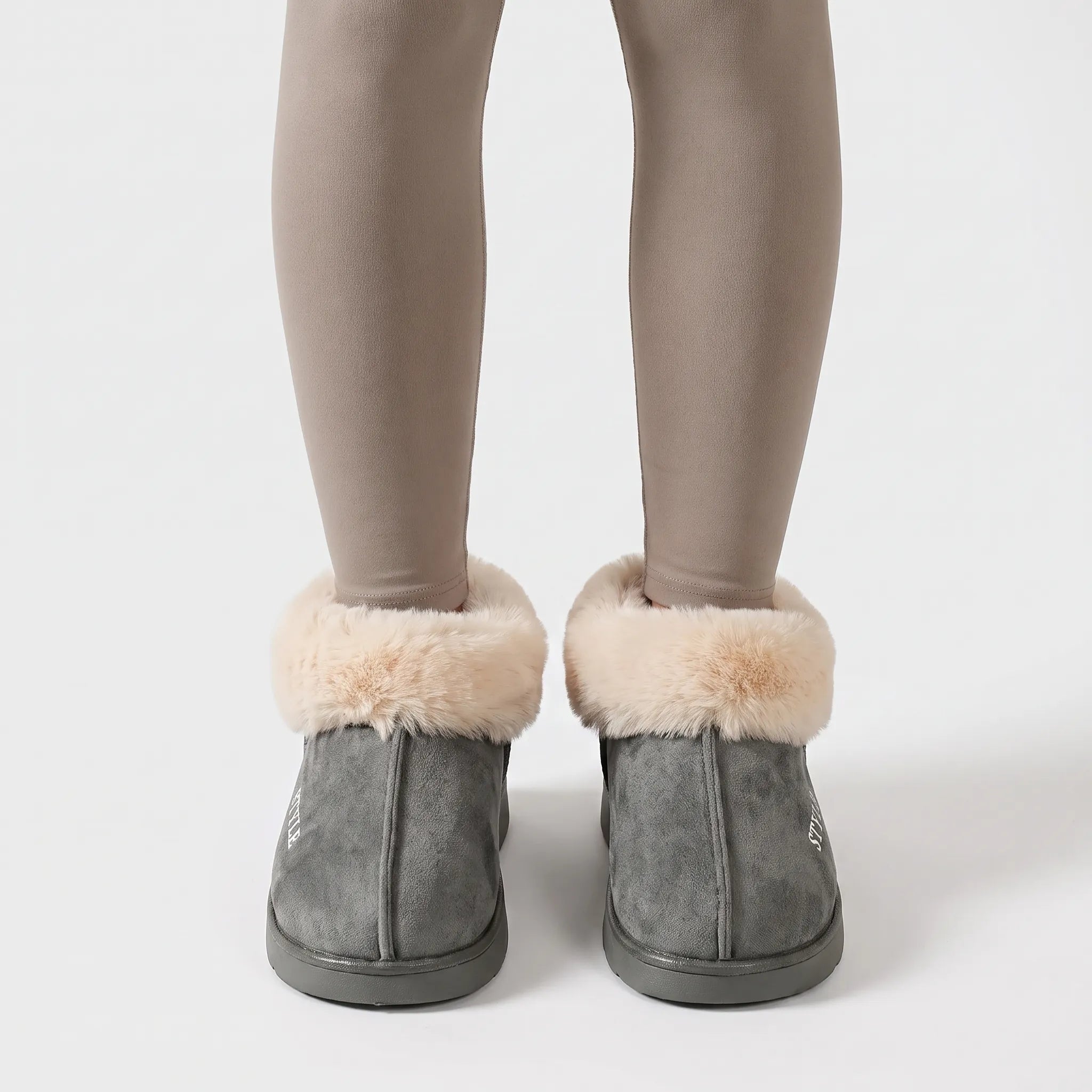 FluffStep  - Stivaletti Invernali Donna Con Suola Spessa Uso Quotidiano