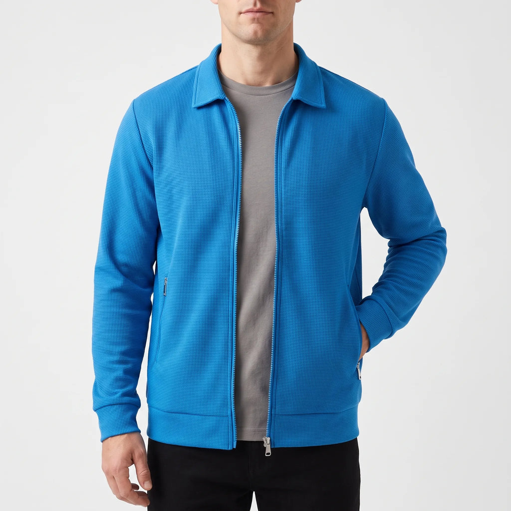 Layerox  - Giacca Mezza Stagione Uomo Testurizzata Uscite Casual