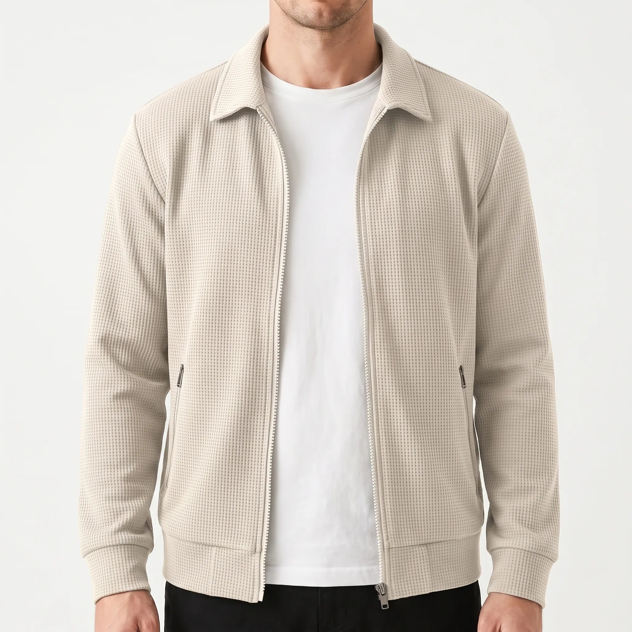 Layerox  - Giacca Mezza Stagione Uomo Testurizzata Uscite Casual