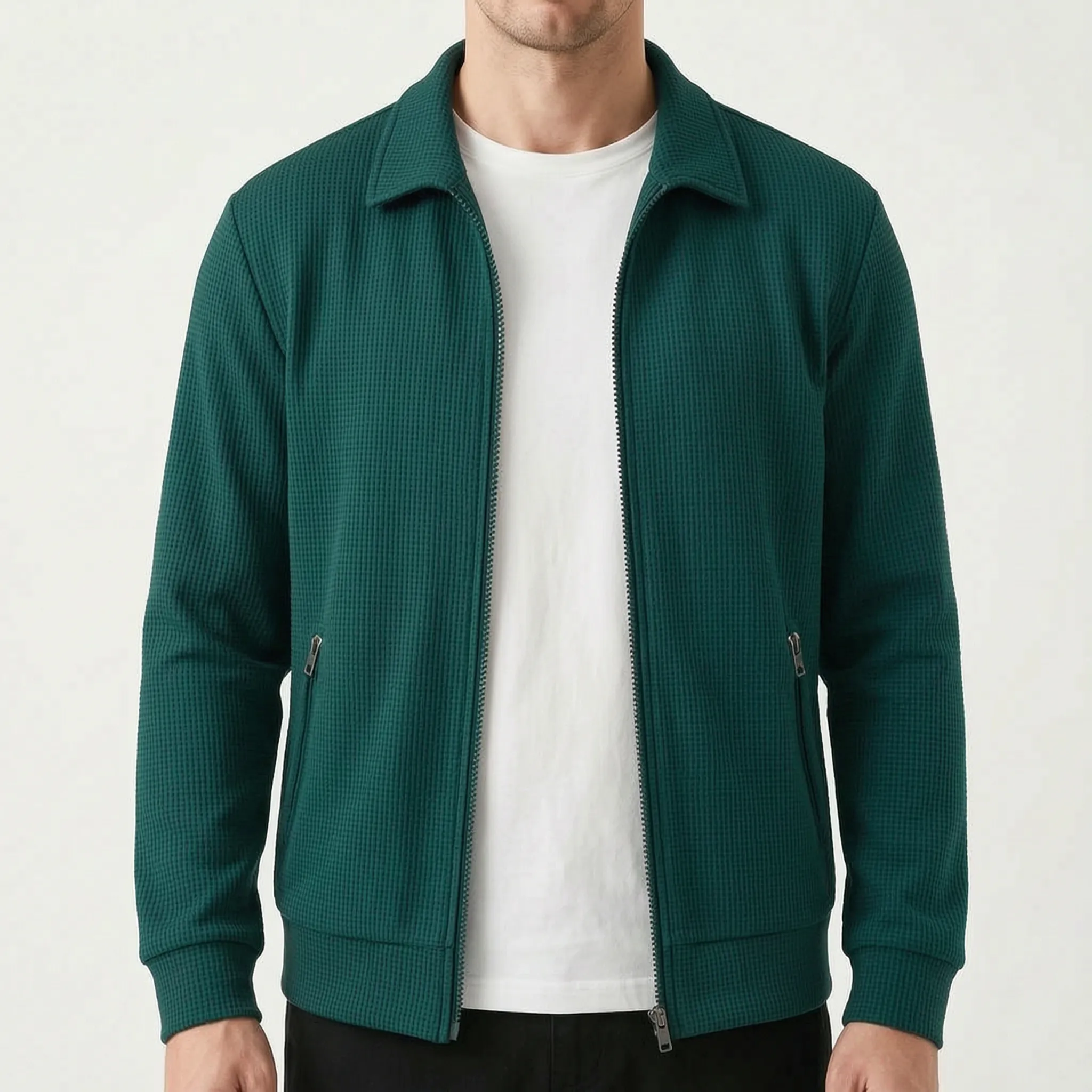 Layerox  - Giacca Mezza Stagione Uomo Testurizzata Uscite Casual