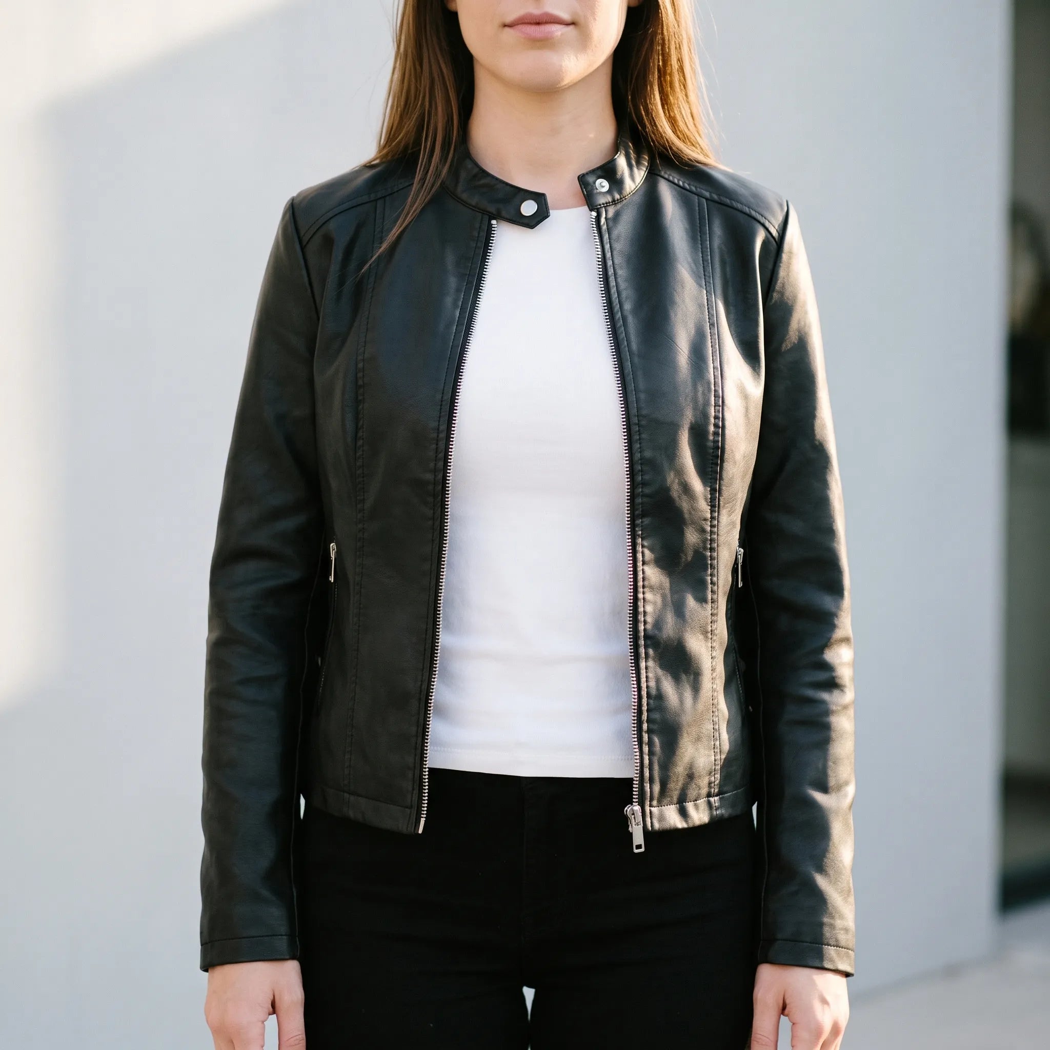 MotoChic  - Giacca Strutturata Da Donna Uscite Quotidiane