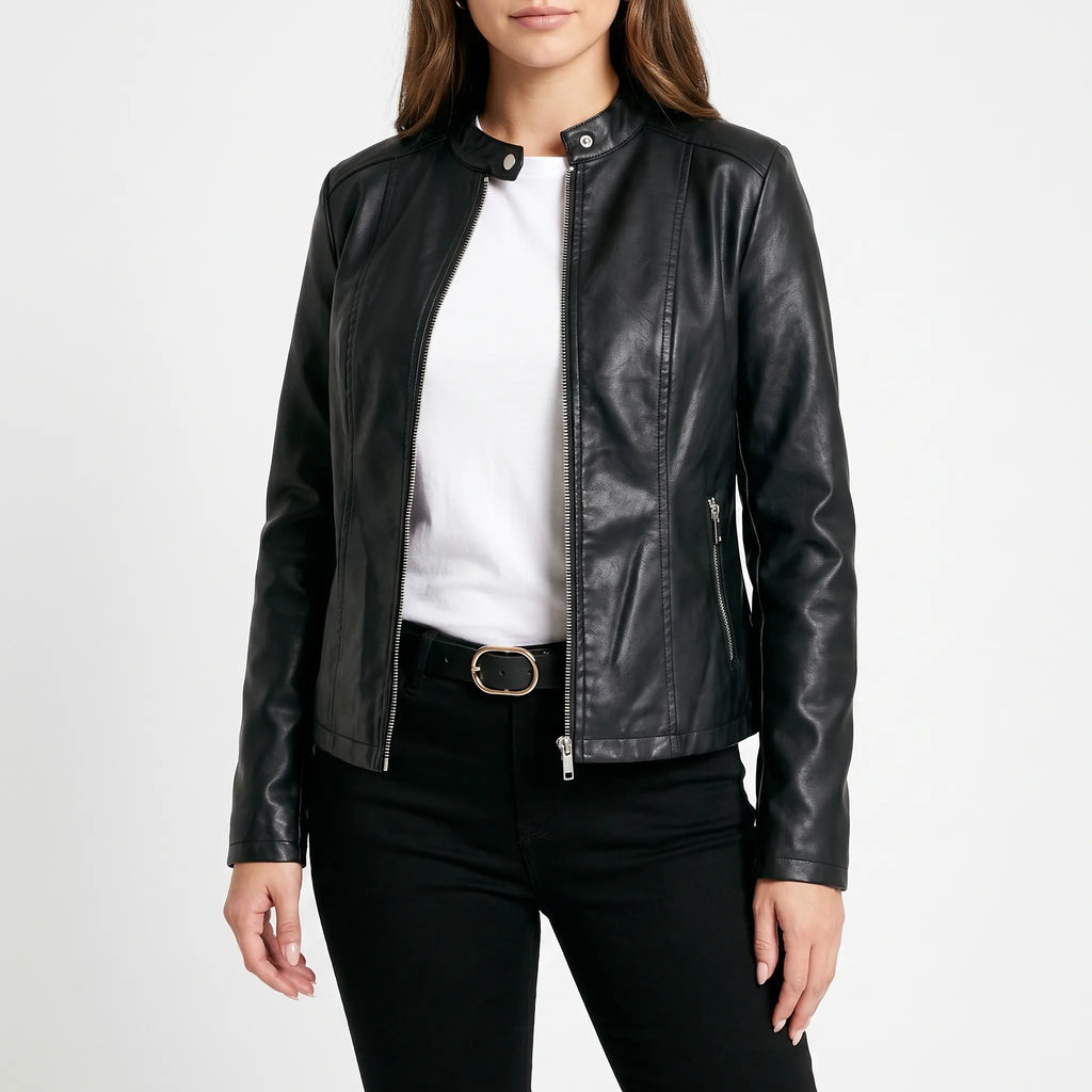 MotoChic  - Giacca Strutturata Da Donna Uscite Quotidiane