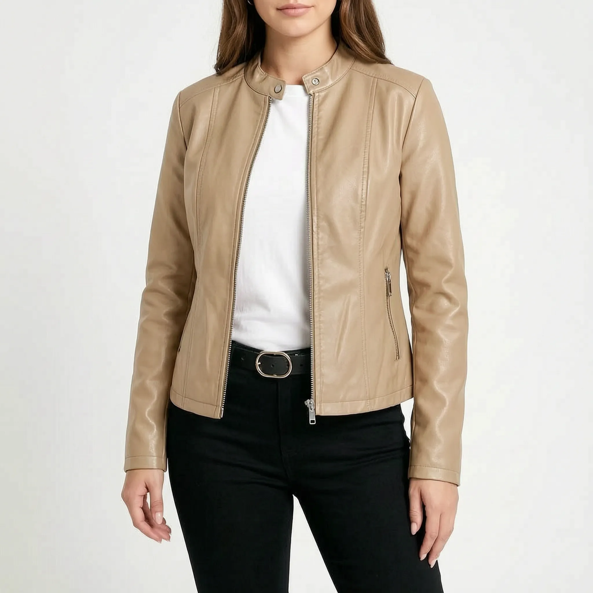 MotoChic  - Giacca Strutturata Da Donna Uscite Quotidiane