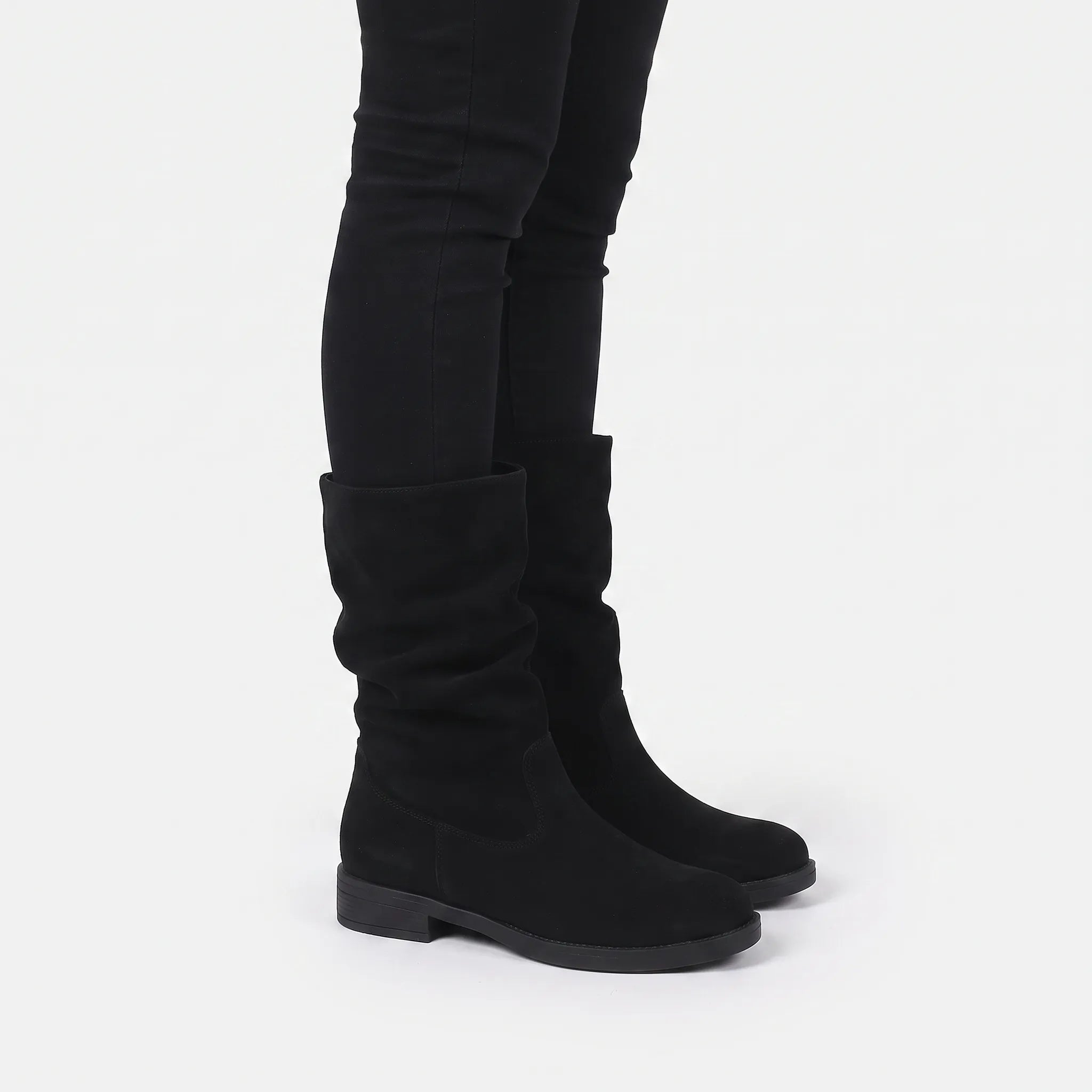 Pendra  - Stivali Donna Arricciati Abbigliamento Quotidiano