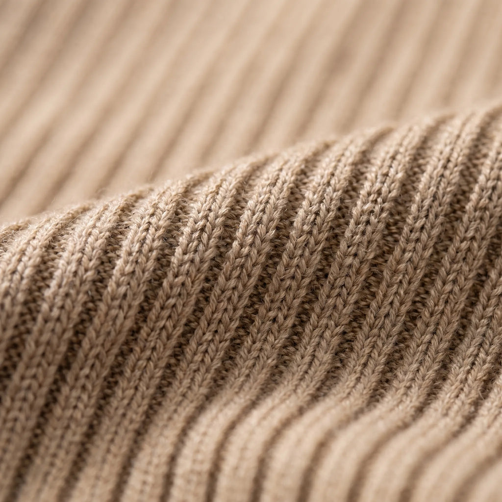 Ribvogue  - Vestito Midi A Costine Giornate In Ufficio