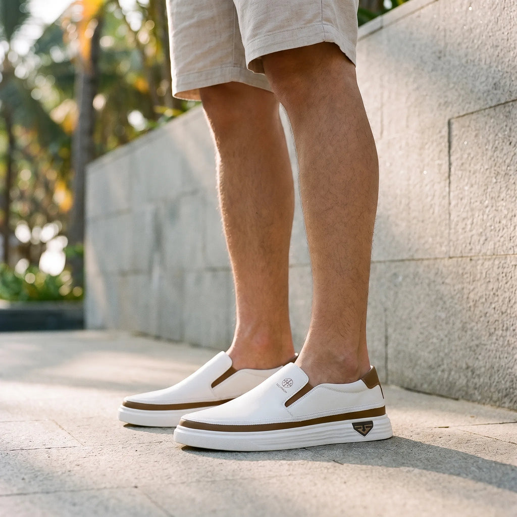 Tolypach  - Mocassini Uomo Estivi Uscite Casual Estive