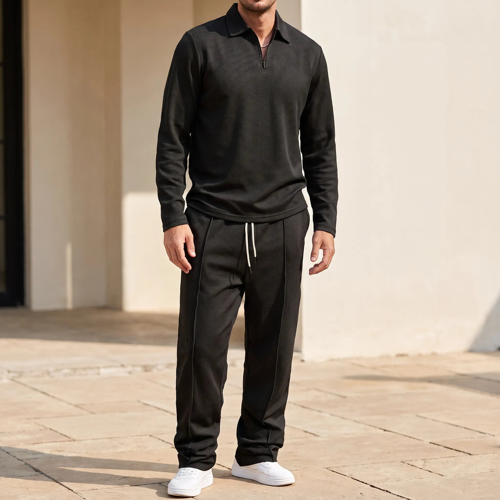 WaffleSet  - Completo Casual Uomo Abbigliamento Quotidiano