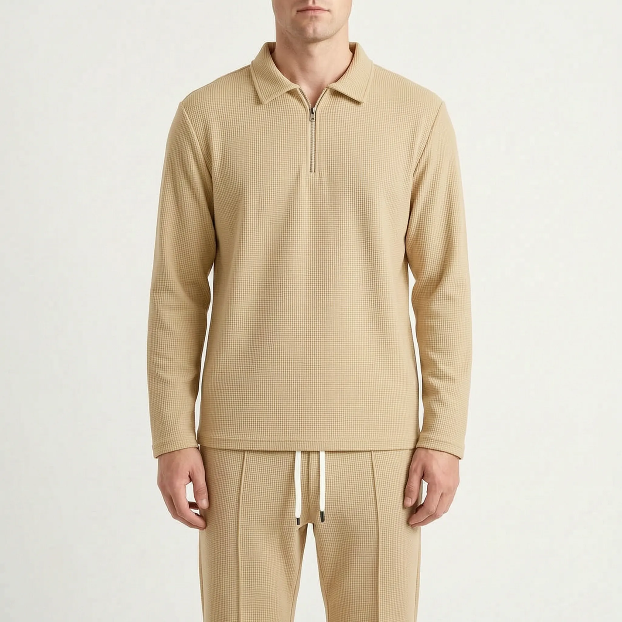 WaffleSet  - Completo Casual Uomo Abbigliamento Quotidiano